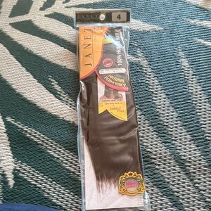 Janet Collection Natural Perm Yaky Hair Extension - Medium Brown (#4) 12 inches